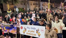 Ramazan fener alayı düzenlendi