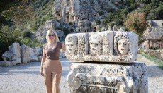 Rektör Özkan, Myra Antik Kenti’ni ziyaret etti
