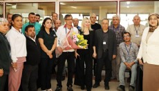 Rektör Özkan, engelli çalışanlarla bir araya geldi