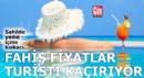 Sahilde yeme - içme kıskacı! Fahiş fiyat turisti kaçırıyor