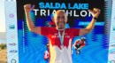 Salda Gölü’nde ilk triatlon heyecanı; ‘Demir Adam’ zirvede