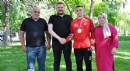 Şampiyon Emirhan Yüksel, gururlandırdı
