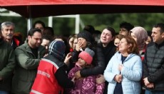 Şehit pilota küçük kızından gözyaşlarıyla veda