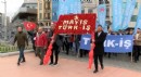 Sendikalardan Taksim'de 1 Mayıs kutlaması
