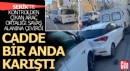 Serik’te 5 araç zincirleme kazaya karıştı