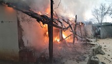 Serik'te ev yangını