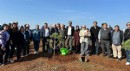 Serik'te fidanlar toprakla buluştu
