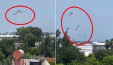 Serik'te hortum seralara zarar verdi