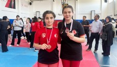 Serikli güreşçilerden 2 madalya