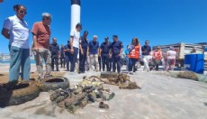 Side’de sahil ve deniz temizliği