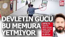 Silahlı zorba memur Antalya'dan Tunceli'ye gönderildi ama...