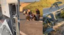 Şoförü uyuyan yolcu otobüsünde can pazarı