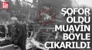 Şoförün can verdiği kazada, muavin böyle çıkarıldı