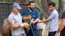 Antalya'da sokakta kurban kesip, atıklarını gömene ceza