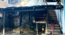 Söndürülmeyen ocak ateşi evi kül etti
