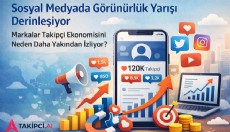Sosyal Medyada Görünürlük Yarışı Derinleşiyor: Markalar Takipçi Ekonomisini Neden Daha Yakından İzliyor?