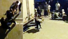 Sosyal medyada tartışan grup, buluşup kavga etti