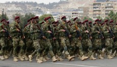 Suriye ordusu terör mevzilerini vuruyor