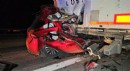 TIR'a arkadan çarpan otomobilin sürücüsü öldü
