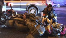 Temizlik aracı ile çarpışan motosikletin sürücüsü hayatını kaybetti