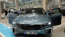 Togg’un yeni modeli T10F üretim hattında görüntülendi