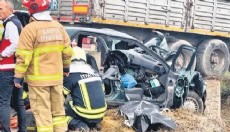 Trafik kazası bir aileyi yok etti