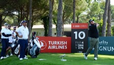 Turkish Airlines Open Golf Turnuvası'nda yıldızlar sahaya çıktı