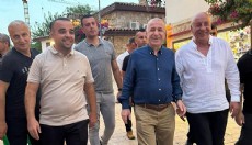 Ümit Özdağ, Antalya'da esnafla görüştü