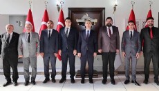 Vali Aktaş, 4 ilçenin yöneticilerini kabul etti