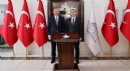 Vali Aktaş mevkidaşı Erin'i ağırladı