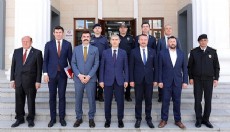 Vali Aktaş'tan Kaymakam Yosunkaya'ya ziyaret