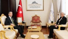 Vali Bilgihan'dan Vali Aktaş'a ziyaret