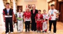 Vali Bilgihan şampiyonları ağırladı