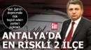 Vali Şahin Antalya'nın deprem açısından en riskli ilçelerini açıkladı
