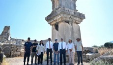 Antalya Valisi Şahin’den Patara ve Ksanthos’a inceleme