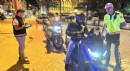 Yalvaç'ta polisten motosiklet denetimi