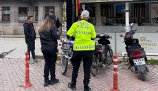 Yalvaç'ta trafik denetimi