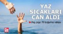 Yaz sıcakları can aldı: Peş peşe 79 boğulma vakası