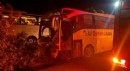 Yolcu otobüsü ağaçlara çarptı: 1 ölü, 13 yaralı