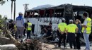 Yolcu otobüsü devrildi; 1 ölü, 23 yaralı