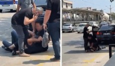 Eski kocasını 'ailemi dolandırdın' deyip darbetti