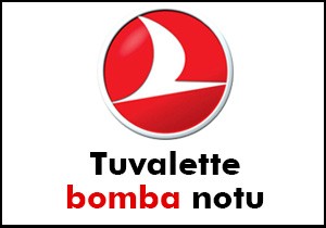 THY uçağının tuvaletinde bomba notu!