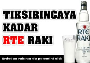 Tıksırıncaya kadar RTE rakı