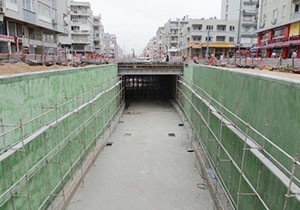 Tonguç'ta kavşak inşaatları tamamlandı