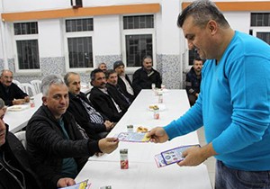 Kumluca'da polisten mahalle toplantısı