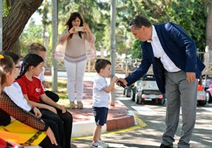 10 bin çocuğa trafik eğitimi