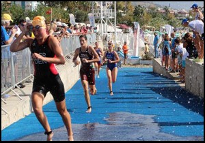 Triatlon Dünya Kupası Alanya da başladı