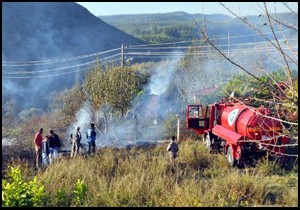 Tuğba Özay ın çiftliği yanmaktan son kurtuldu