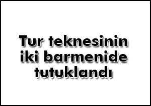 Tur teknesinin iki barmenide tutuklandı