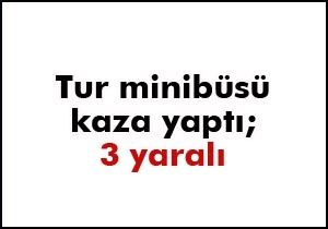 Antalya'da kaza; 3 yaralı